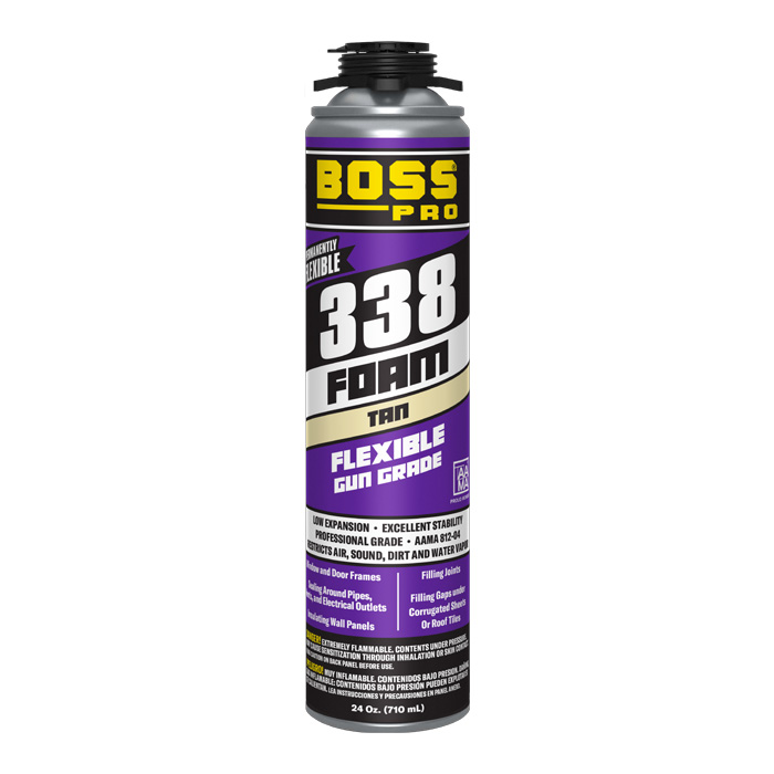BOSS® 338 Flexible Gun Foam - 24 oz