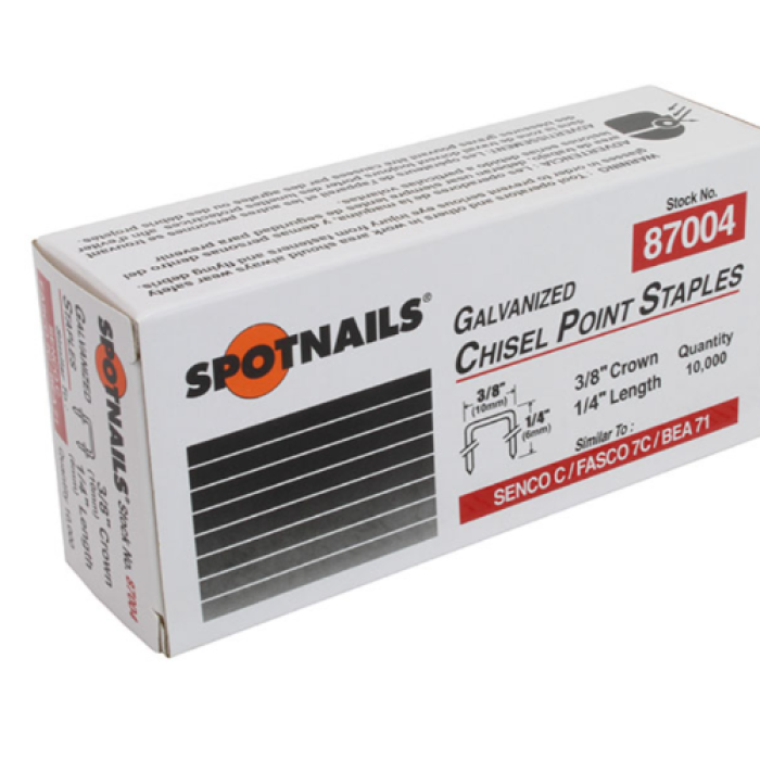 Spotnails 87004 Staples - 3/8