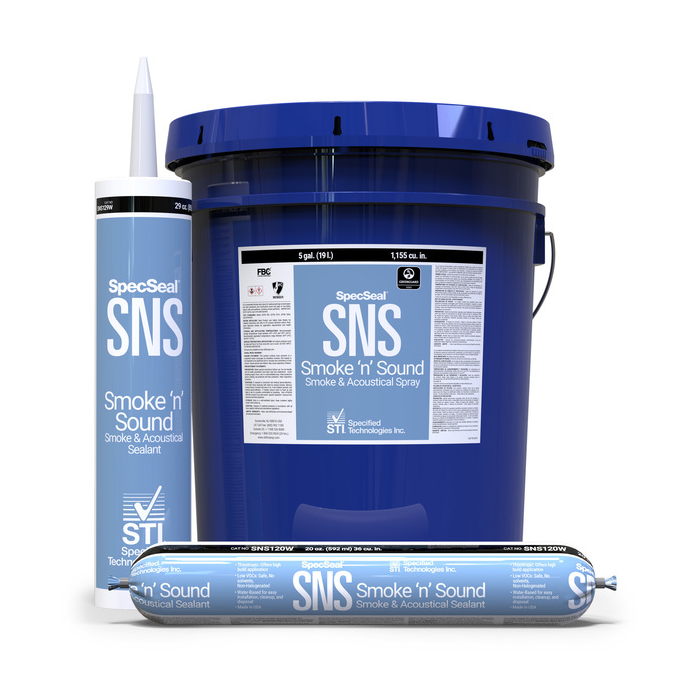 SpecSeal Smoke 'N' Sound Acoustical Sealant - 5 Gallons