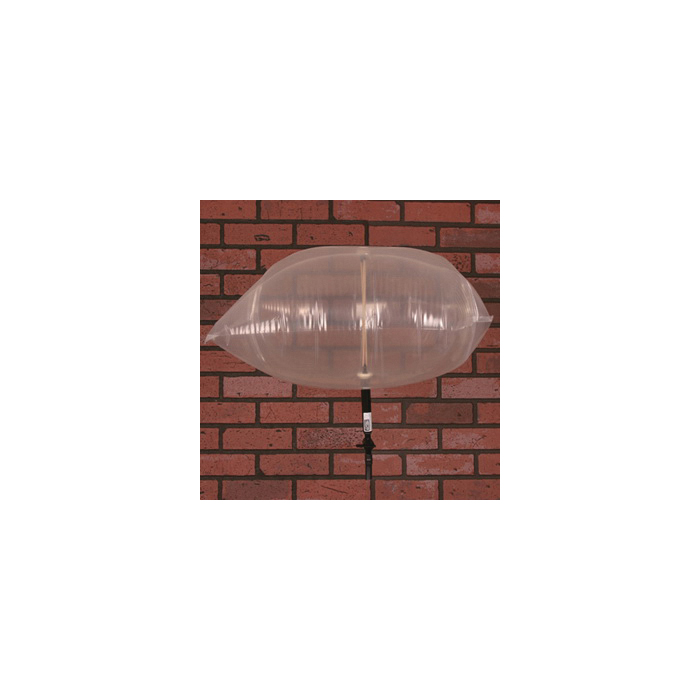 Chimney Balloon, Poly Plastic, 15 in x 15 in