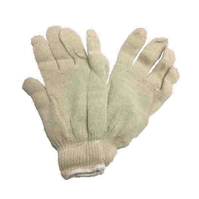 Heavy Weight String Knit Gloves - Pair