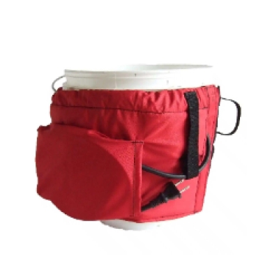Pail Warmer, Nylon, 11.5 in H, 41 in L, 5 gal
