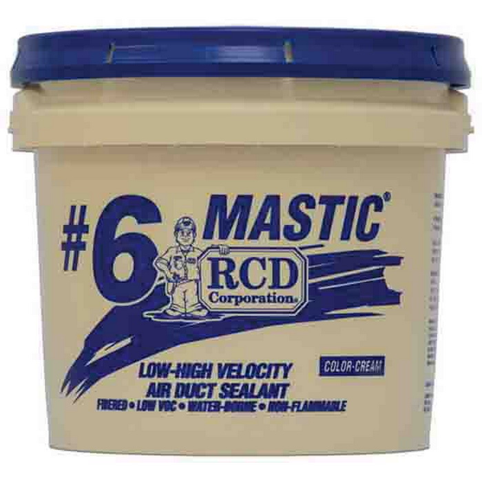 RCD #6 Duct Mastic - 1 Gallon