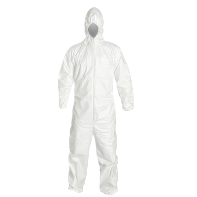BREATHABLE SUIT W/HOOD, BOOTS L
