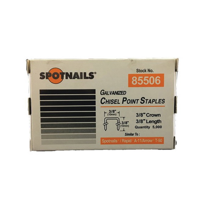 Spotnails 85506 Staples - 3/8
