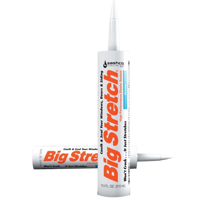 Sashco Big Stretch Elastomeric Caulk – Woodtone, 10.5 oz Tube
