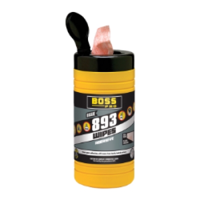 BOSS® 893 Dual-Sided Abrasive Wipes