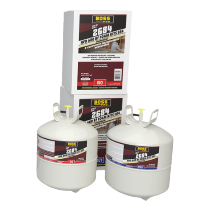 BOSS® 2684 2-Part HFO Foam Kit E84 - 600 BDFT