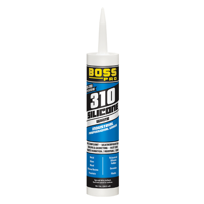 BOSS® 310 RTV ALUMINUM INDUSTRIAL SILICONE SEALANT 10.1 OZ.