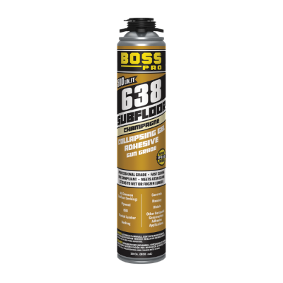 Boss 638 Subfloor Collapsing Gel Adhesive - 29oz