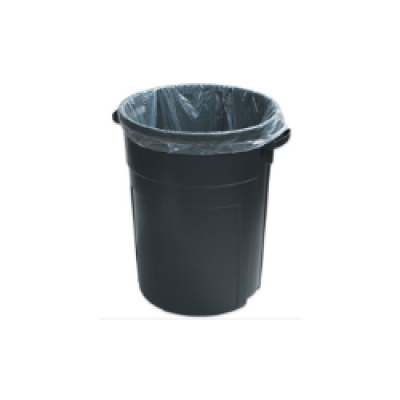 Husky 6mil Heavy Duty 55gal Clear Trash Bags - 55 Bags per Roll